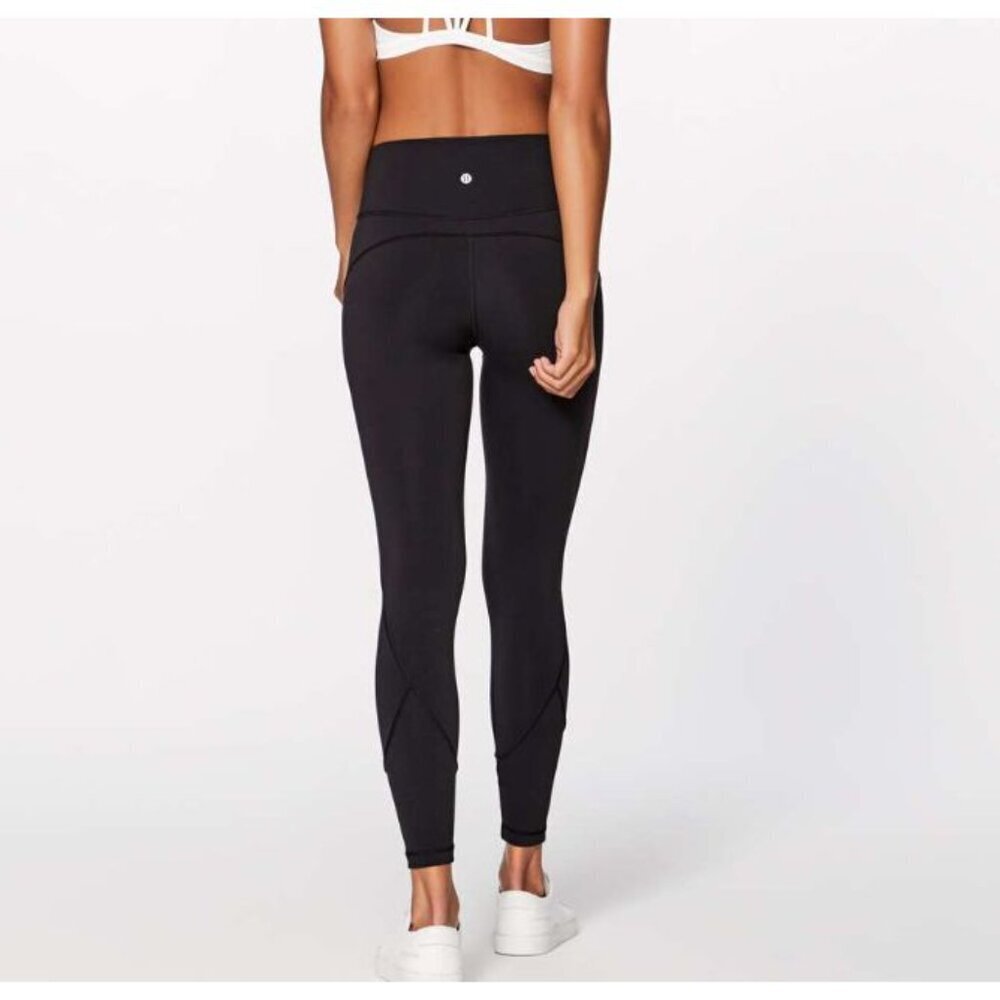 Lululemon In Movement 7/8 Tight *Everlux 25" Black Size 6 - Picture 2 of 9